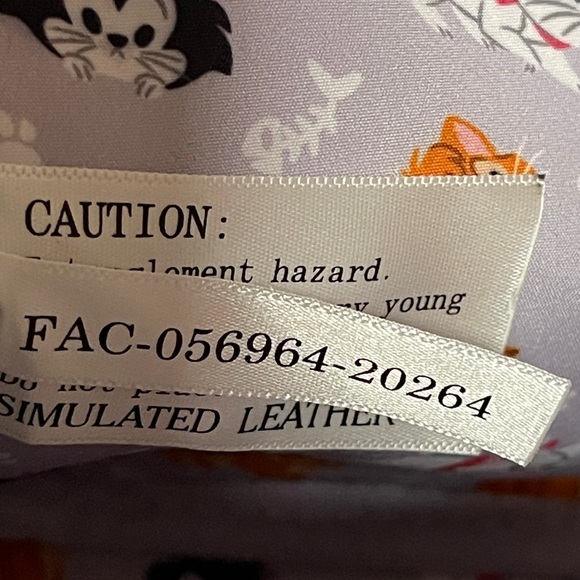 Loungefly Disney Parks Cats Marie Figaro Oliver Mini Backpack - Picture 11 of 15